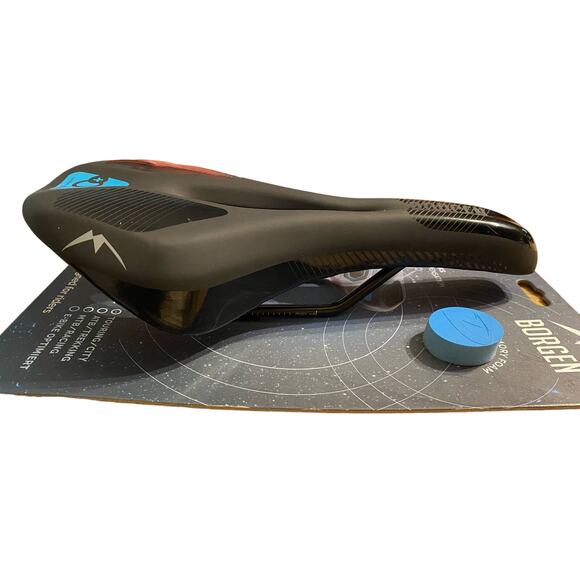 Borgen Bike Seat men and women. Ergonomic with memory foam and Gel - Picture 2 of 5